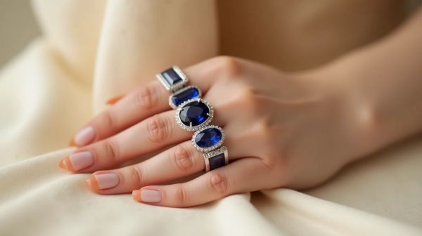 Élégance des bagues saphir : bijoux intemporels à découvrir
